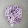 Blomstret italiensk tørklæde lilla