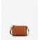 Cognac skind skuldertaske/Clutch