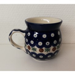 Krus/kop 0,2 L polsk keramik